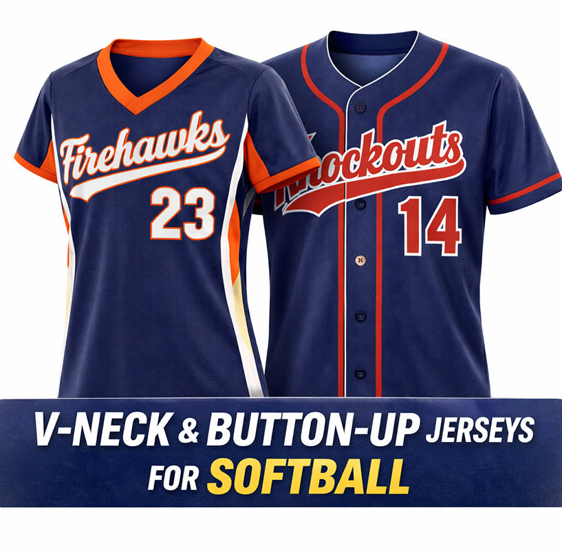 Custom sublimated softball jerseys and team apparel