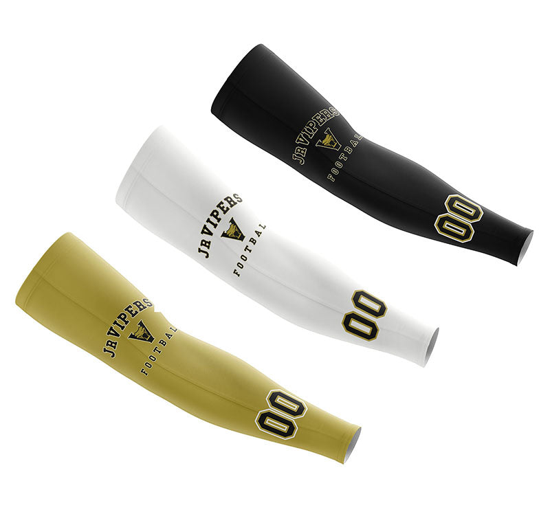 Custom full color moisture wicking arm sleeve