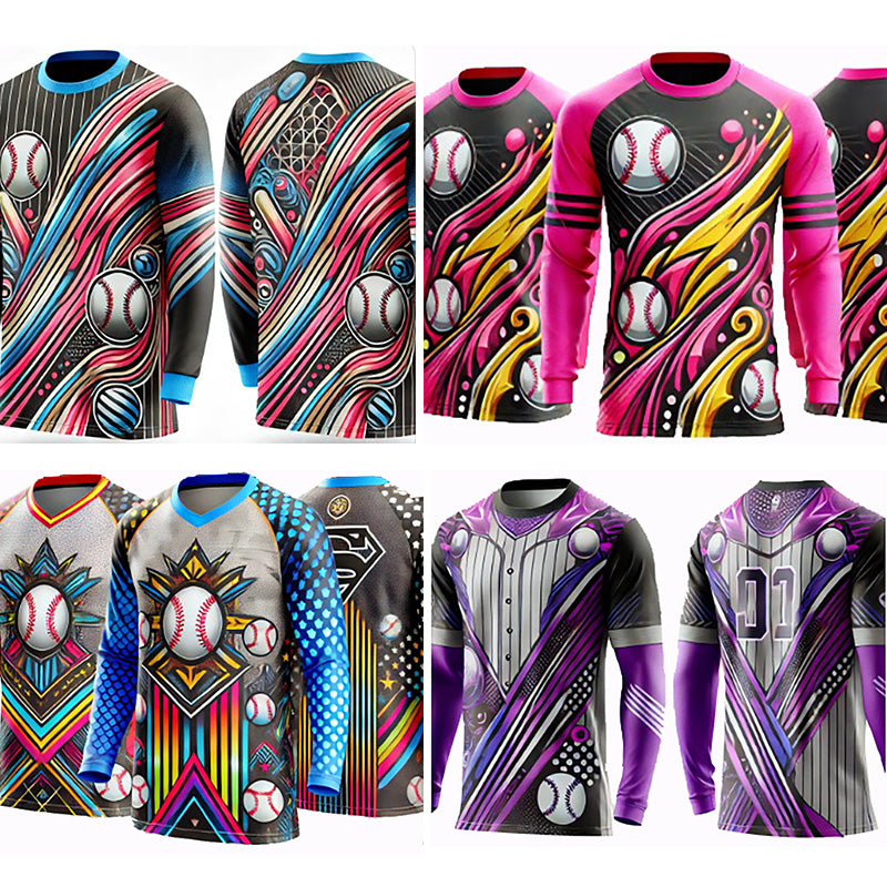 Custom Long-Sleeve Kickball Jersey – Fully Sublimated & Performance Fit